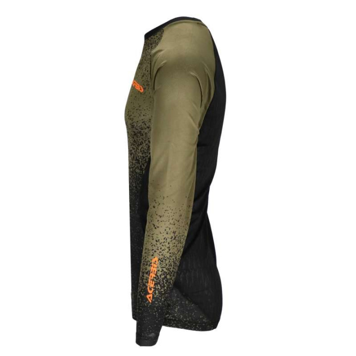 Maillot moto cross Acerbis X-DURO 2.0 Vert militaire