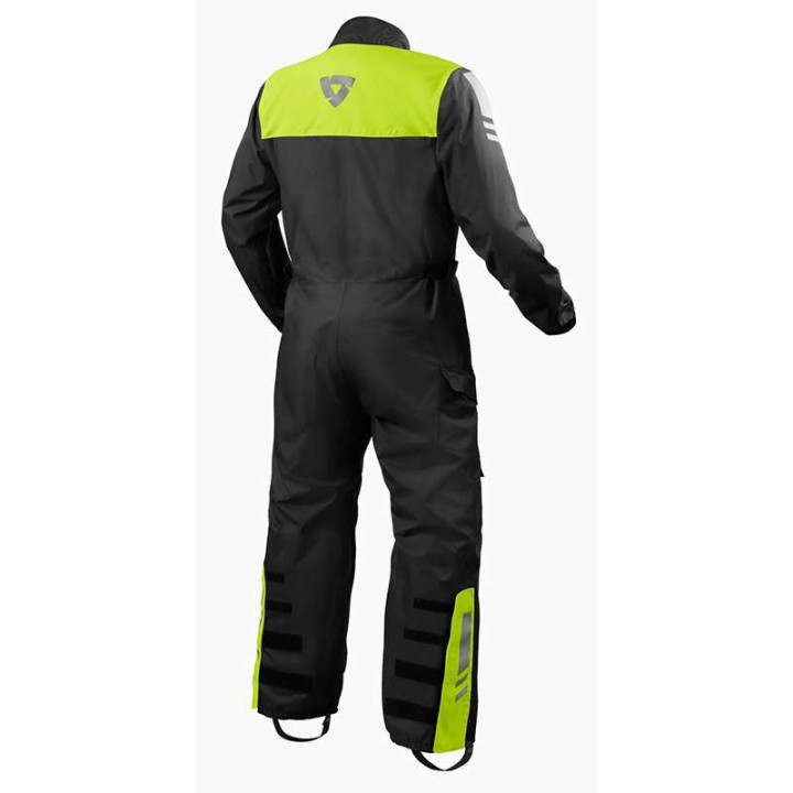 Motorcycle rain suit Rev'it PACIFIC 4 H2O FLUO