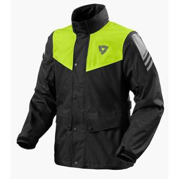 Veste de pluie moto Rev'it NITRIC 4 H2O FLUO