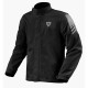 Motorcycle rain jacket Rev'it CYCLONE 4 H2O BLACK