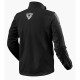 Motorcycle rain jacket Rev'it CYCLONE 4 H2O BLACK