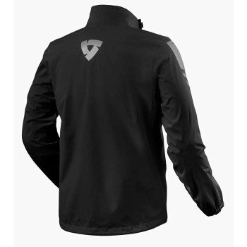 Veste de pluie moto Rev'it CYCLONE 4 H2O NOIR