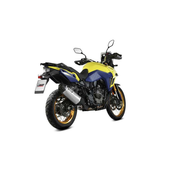 Silencieux homologué Mivv SPEED EDGE Inox (S.061.LRX) Suzuki DL800 V-Strom DE