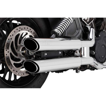 Silencieux Vance & Hines TWIN SLASH CHROME (18323) Indian SCOUT 60/69 Silencieux Vance & Hines TWIN SLASH CHROME (18323) Indian SCOUT 60/69