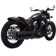 Vance &amp- Hines TWIN SLASH BLACK muffler (48323) Indian SCOUT 60/69