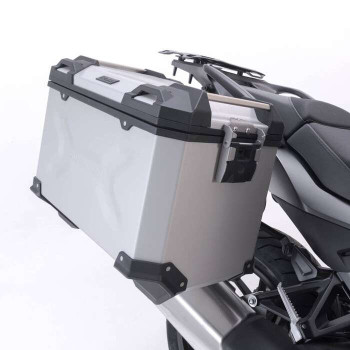 SW-Motech TraX ADVENTURE 2x37L Honda NT1100 aluminum suitcase kit