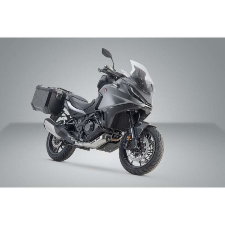 SW-Motech TraX ADVENTURE 2x37L Honda NT1100 aluminum suitcase kit