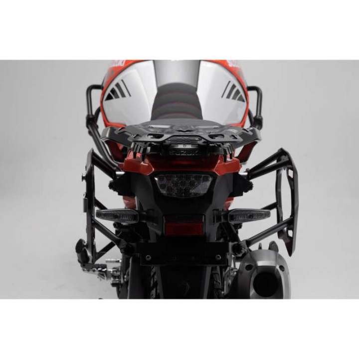 SW-Motech TraX ADVENTURE 45/37L Suzuki DL1050 V-Strom aluminum suitcase kit SW-Motech TraX ADVENTURE 45/37L Suzuki DL1050 V-Strom aluminum suitcase kit