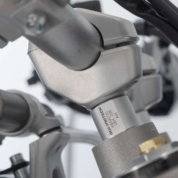Rehausseur guidon SW-Motech +20mm Ducati Desert X 950