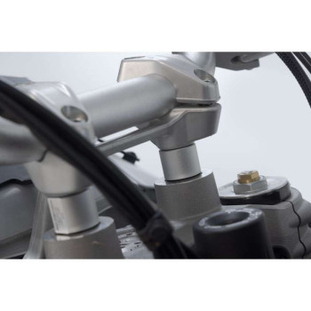 Rehausseur guidon SW-Motech +20mm Ducati Desert X 950