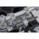 Rehausseur guidon SW-Motech +20mm Ducati Desert X 950
