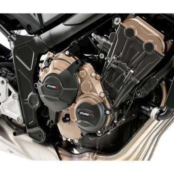 Couvre-carters droit et gauche Puig (21367N) Honda CB650R / CBR650R