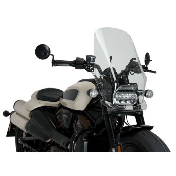 Pare-brise Puig NEW GENERATION TOURING (21322) HARLEY DAVIDSON RH1250S SPORTSTER S Pare-brise Puig NEW GENERATION TOURING (21322) HARLEY DAVIDSON RH1250S SPORTSTER S