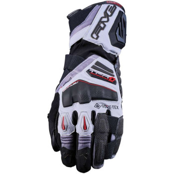 Gants moto Adventure Five TFX1 GTX Gris/Rouge Gants moto Adventure Five TFX1 GTX Gris/Rouge