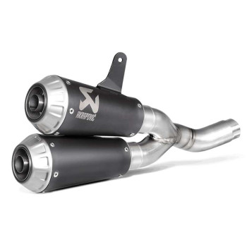AKRAPOVIC Black muffler Ducati Monster (S-D8SO4-CUBTBL/1)