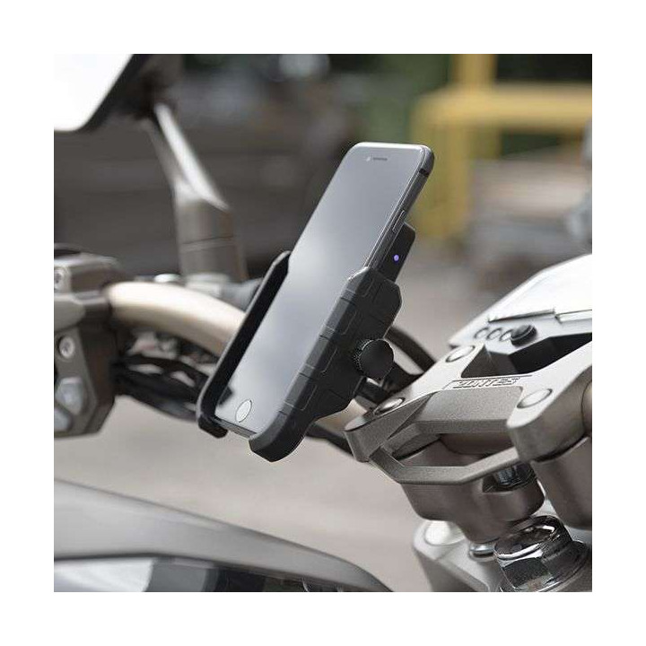 Myra 15W Qi Fast Charging induction smartphone holder