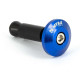 Embouts de guidon plats anodisés Myra 13-17mm