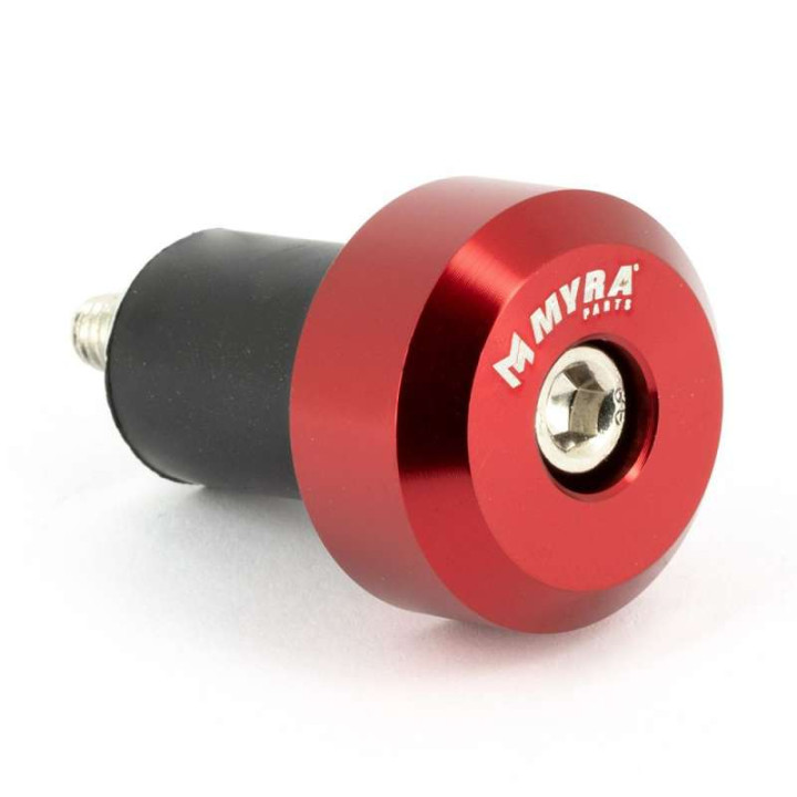 Embouts de guidon anodisés Myra 17mm