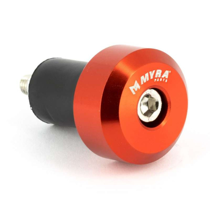 Embouts de guidon anodisés Myra 17mm