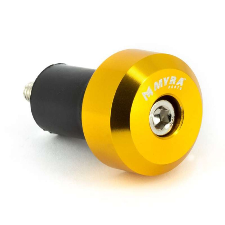 Embouts de guidon anodisés Myra 17mm
