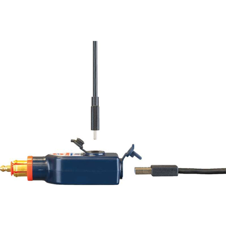Adaptateur Din/USB/USB-C Tecmate OPTIMATE O-119 3300 mA Adaptateur Din/USB/USB-C Tecmate OPTIMATE O-119 3300 mA