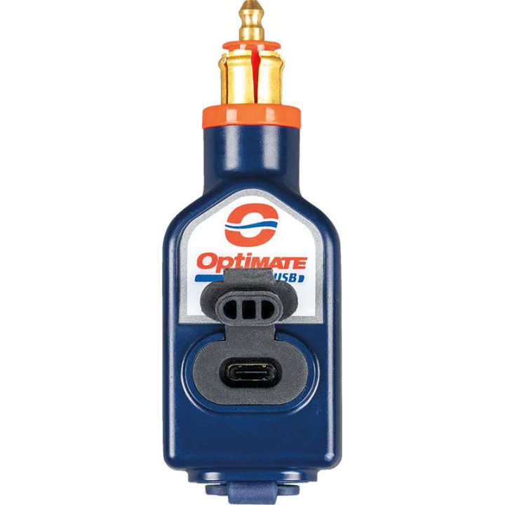 Adaptateur Din/USB/USB-C Tecmate OPTIMATE O-119 3300 mA Adaptateur Din/USB/USB-C Tecmate OPTIMATE O-119 3300 mA