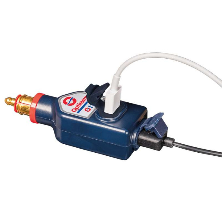 Adaptateur Din/USB/USB-C Tecmate OPTIMATE O-119 3300 mA Adaptateur Din/USB/USB-C Tecmate OPTIMATE O-119 3300 mA