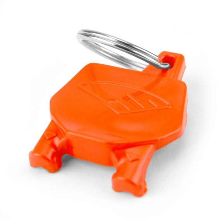Plaque Racing CYCRA motorcycle key ring