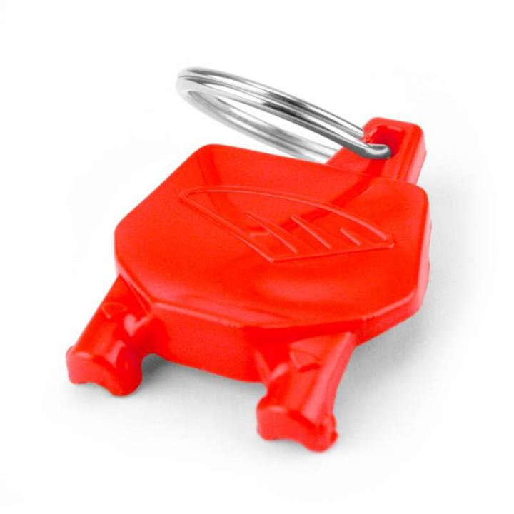 Plaque Racing CYCRA motorcycle key ring