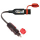 Contrôleur de charge/état de batterie allume cigare/DIN Tecmate O-126V2