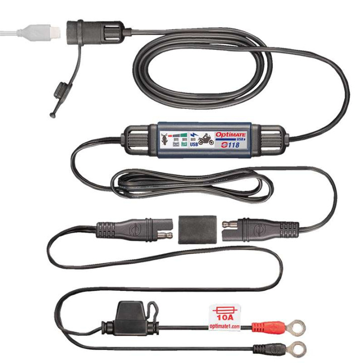 Adaptateur Tecmate OPTIMATE USB-C O-118 3.3A