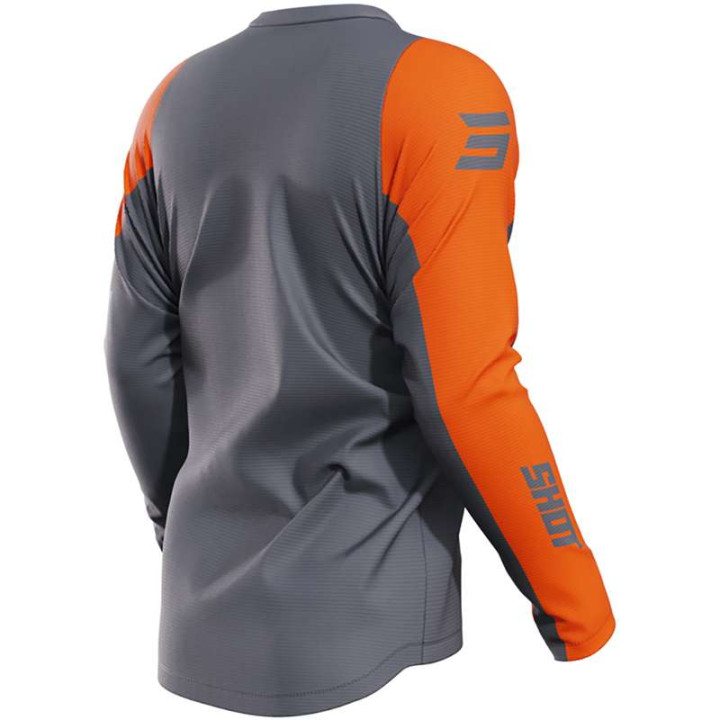Shot DEVO STAR ORANGE motocross jersey