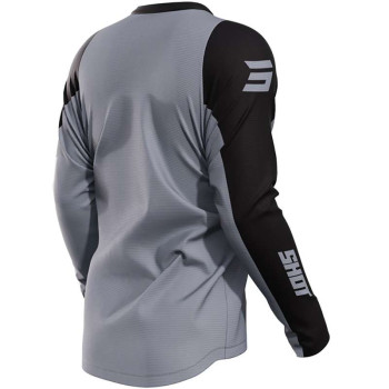 Maillot moto cross Shot DEVO STAR GRIS Maillot moto cross Shot DEVO STAR GRIS