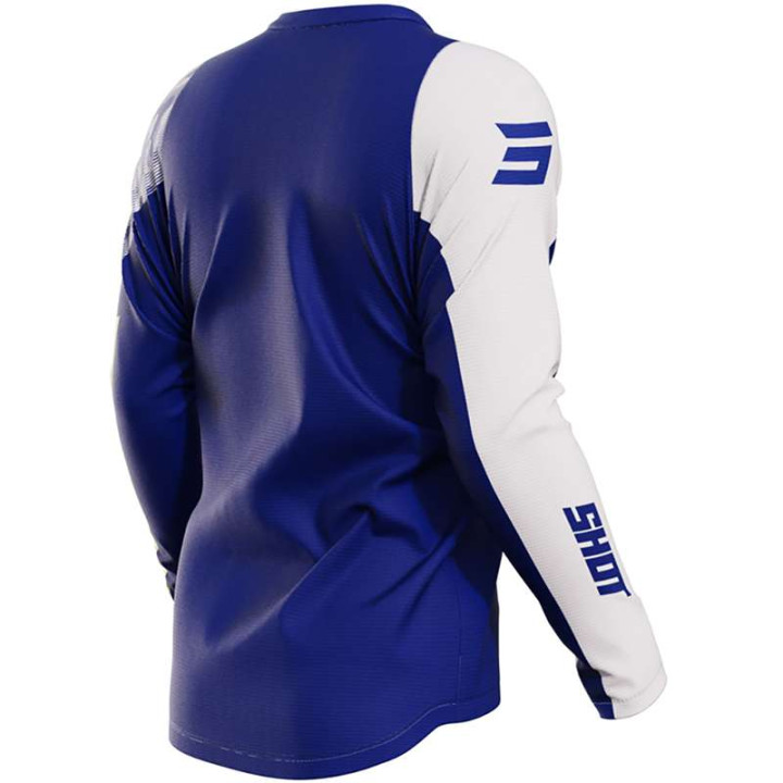 Shot DEVO MATRIX BLUE motocross jersey
