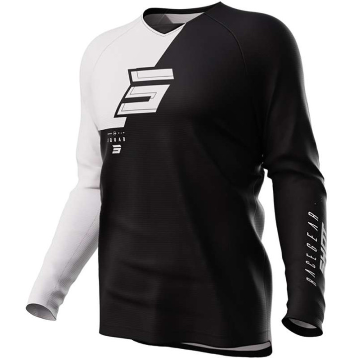 Shot RAW SQUAD BLACK motocross jersey