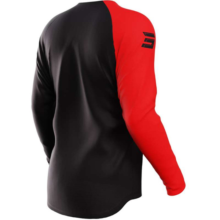 Maillot moto cross Shot RAW SQUAD ROUGE Maillot moto cross Shot RAW SQUAD ROUGE