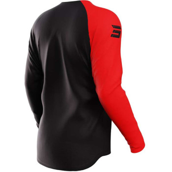 Maillot moto cross Shot RAW SQUAD ROUGE Maillot moto cross Shot RAW SQUAD ROUGE