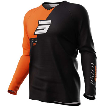 Maillot moto cross Shot RAW SQUAD ORANGE