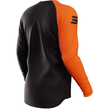 Maillot moto cross Shot RAW SQUAD ORANGE