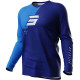 Shot RAW SQUAD blue motocross jersey