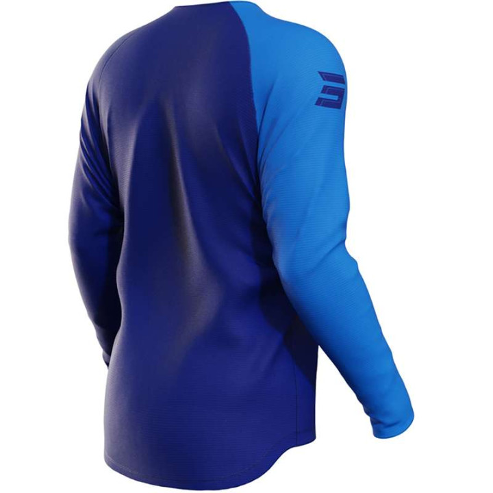 Shot RAW SQUAD blue motocross jersey