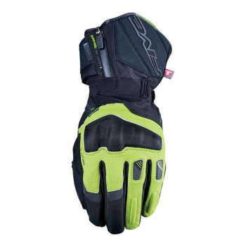 Gants moto Five WFX1 EVO WATERPROOF Noir/Jaune