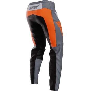 Pantalon moto cross Shot DEVO STAR ORANGE