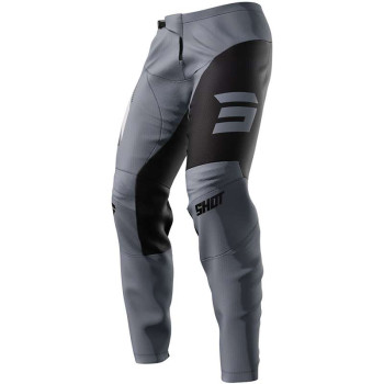 Pantalon moto cross Shot DEVO STAR GRIS