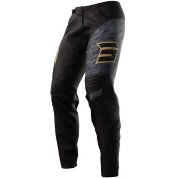 Pantalon moto cross Shot DEVO MATRIX NOIR/OR