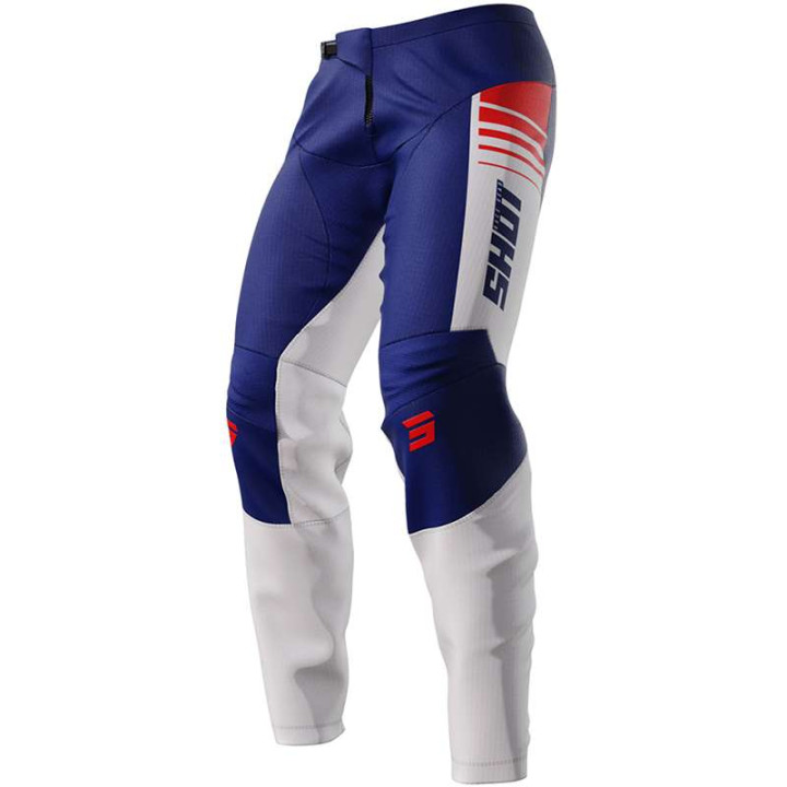Pantalon moto cross Shot DEVO PEAK BLEU