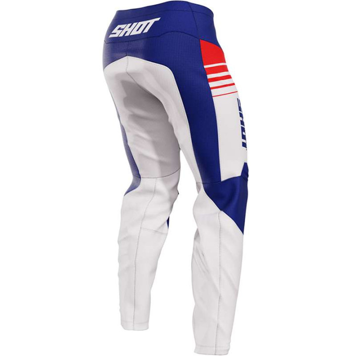 Pantalon moto cross Shot DEVO PEAK BLEU