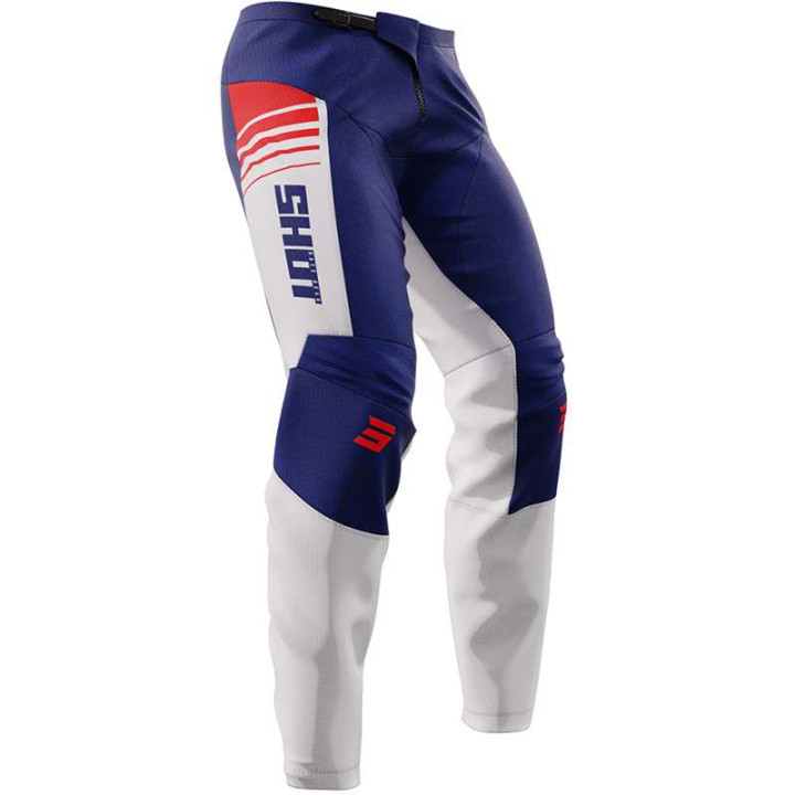 Pantalon moto cross Shot DEVO PEAK BLEU