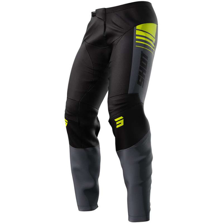 Pantalon moto cross Shot DEVO PEAK NEON JAUNE Pantalon moto cross Shot DEVO PEAK NEON JAUNE