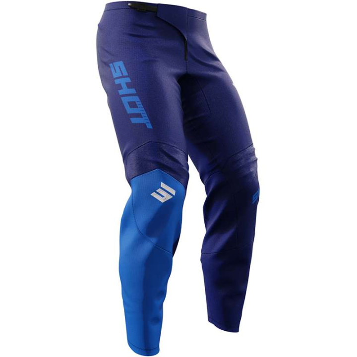 Pantalon moto cross Shot RAW SQUAD BLEU